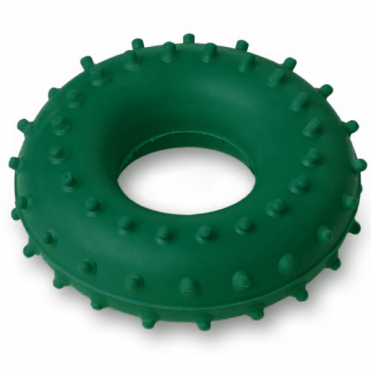 Эспандер кистевой массажный кольцо ЭРКМ - 20 кг (зеленый) 10019576